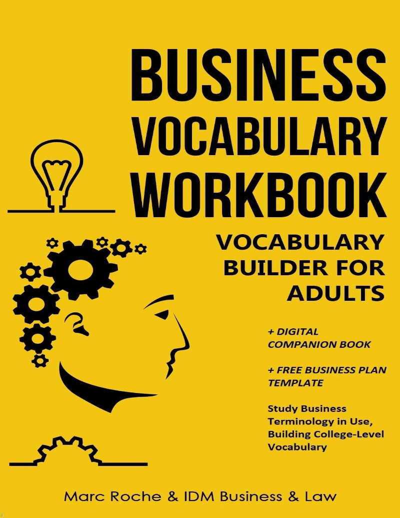 کتاب Vocabulary Builder for Adults Business Vocabulary Workbook + Digital Companion