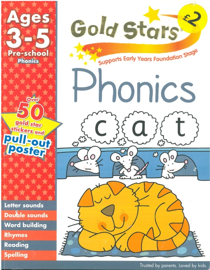 دانلود PDF کتاب Gold Stars - Phonics