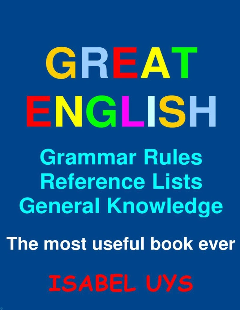 کتاب Great English Grammar Rules, Reference Lists and General Knowledge