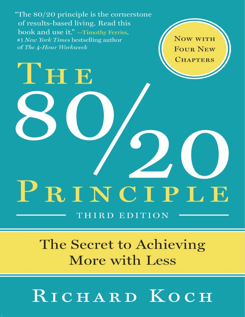 کتاب The 8020 Principle The Secret to Achieving More with Less