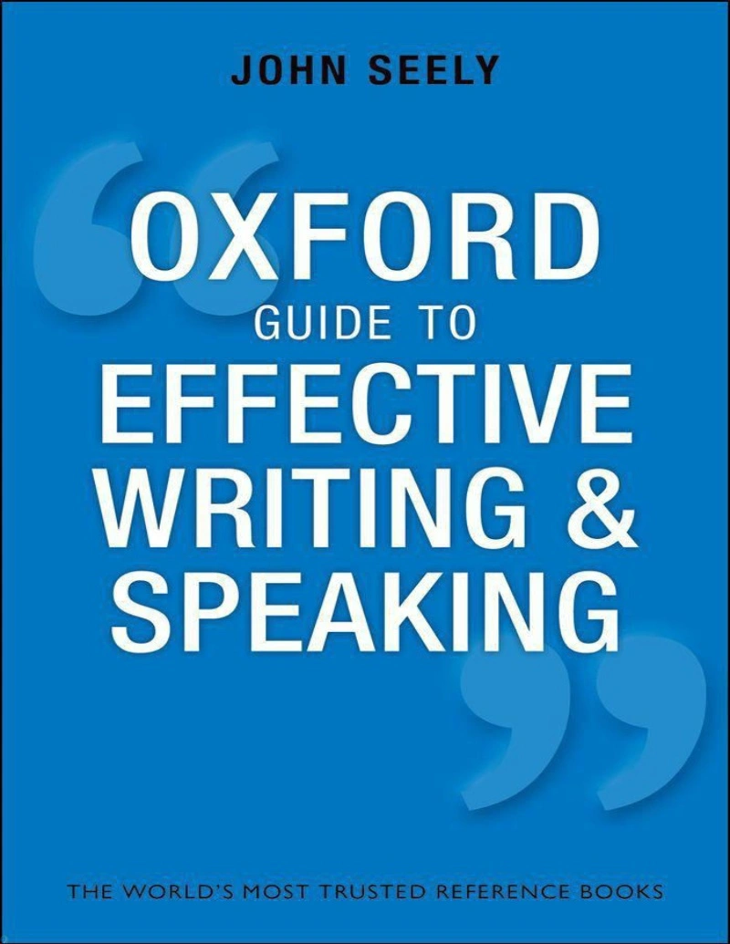 دانلود PDF کتاب The Oxford Guide to Effective Writing and Speaking