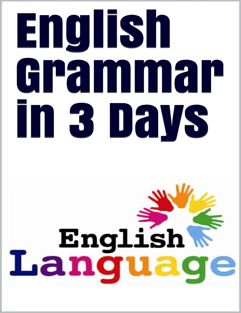 دانلود PDF کتاب English Grammar in 3 days Learners of English