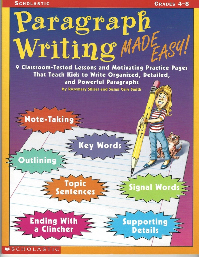 کتاب Paragraph Writing Made Easy (Grades 4 - 8)