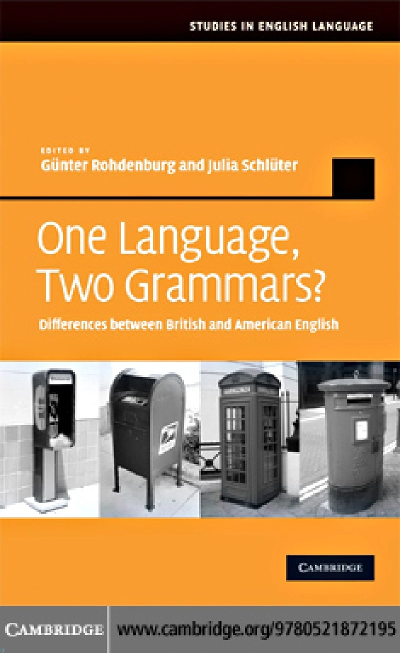 دانلود PDF کتاب One language, Two Grammars Differences Between British and American English