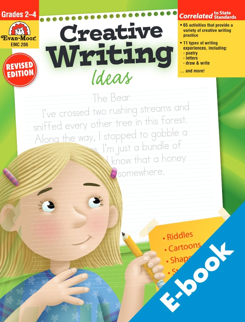 دانلود PDF کتاب Creative Writing Ideas (Revised Edition) (Grades 2-4)