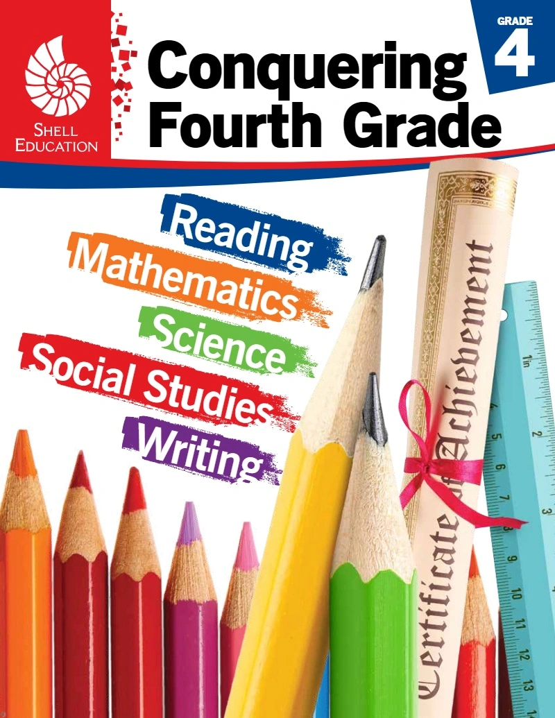 دانلود PDF کتاب Conquering Fourth Grade G4