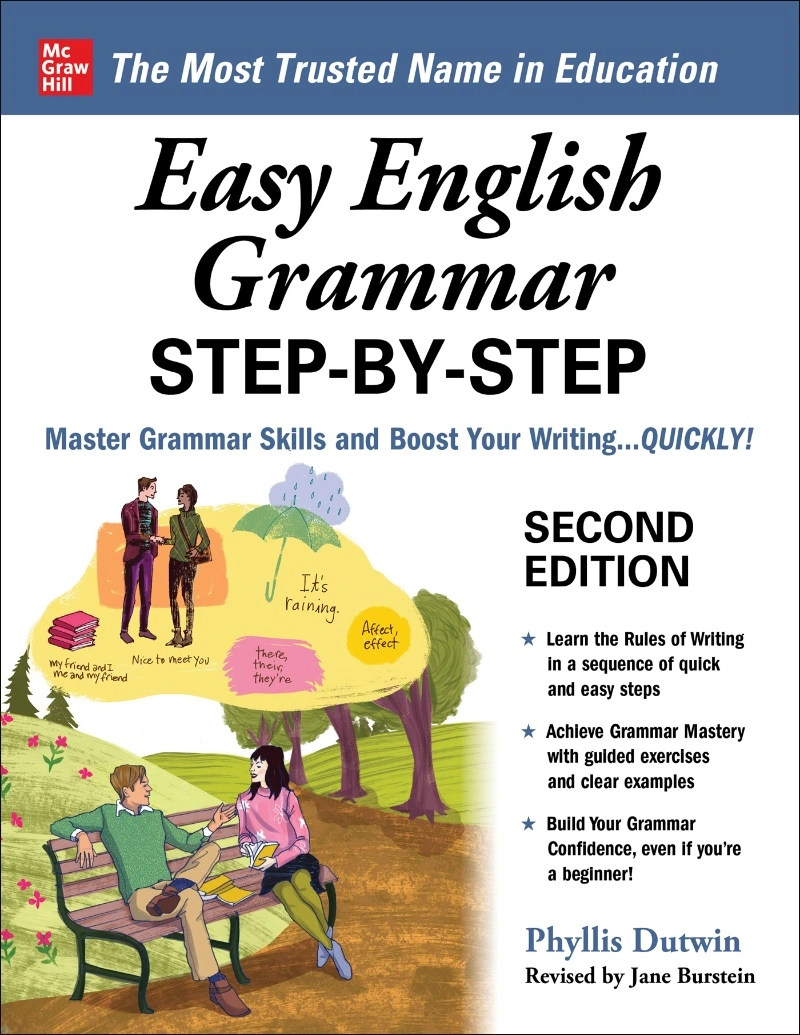 دانلود PDF کتاب Easy English Grammar Step-by-Step Master Grammar Skills and Boost Your Writing Quickly