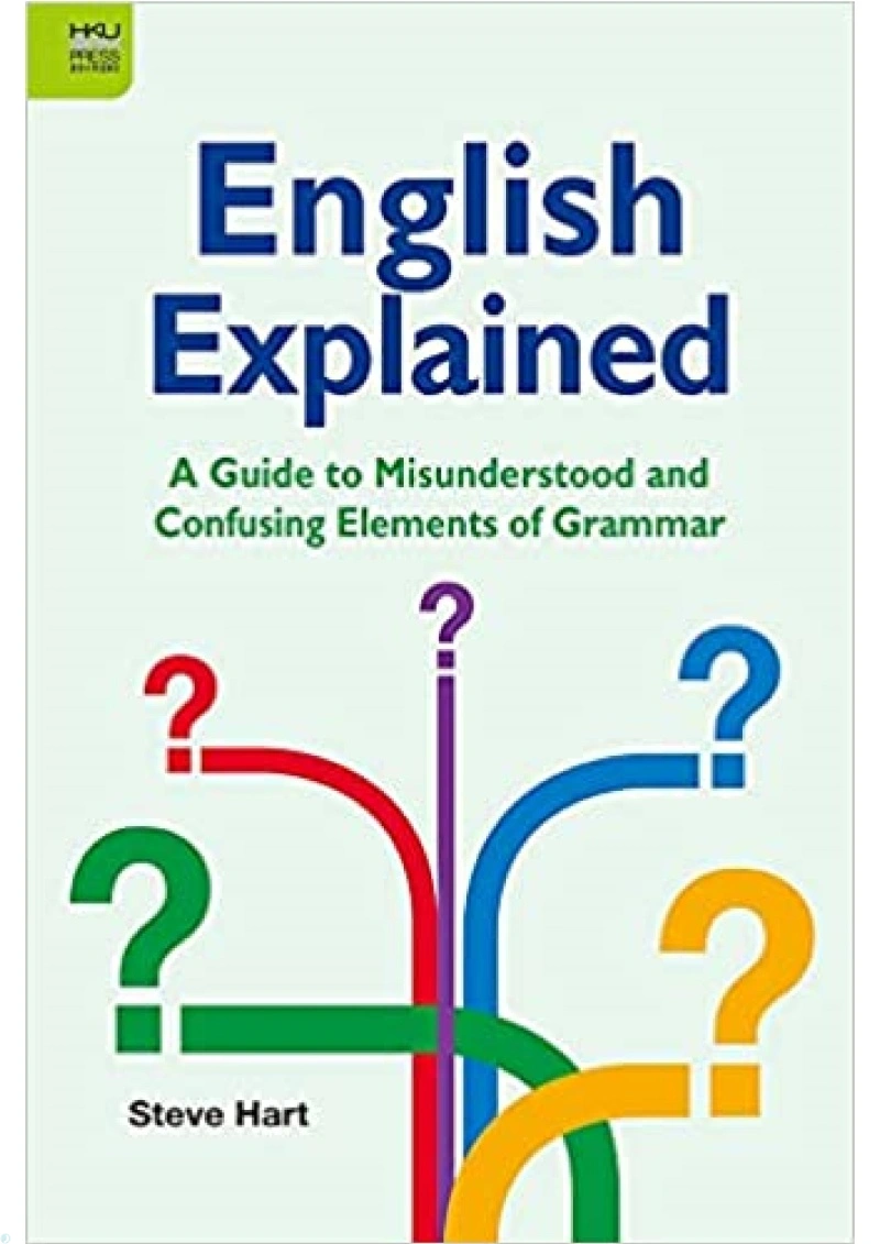 کتاب English Explained A Guide to Misunderstood and Confusing Elements of Grammar