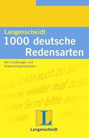 کتاب Langenscheidt 1000 Deutsche Redensarten