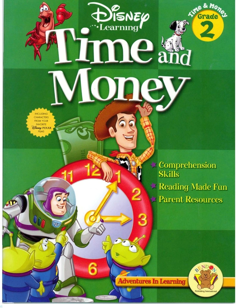 کتاب Time and Money (Disney Learning) Grade 2