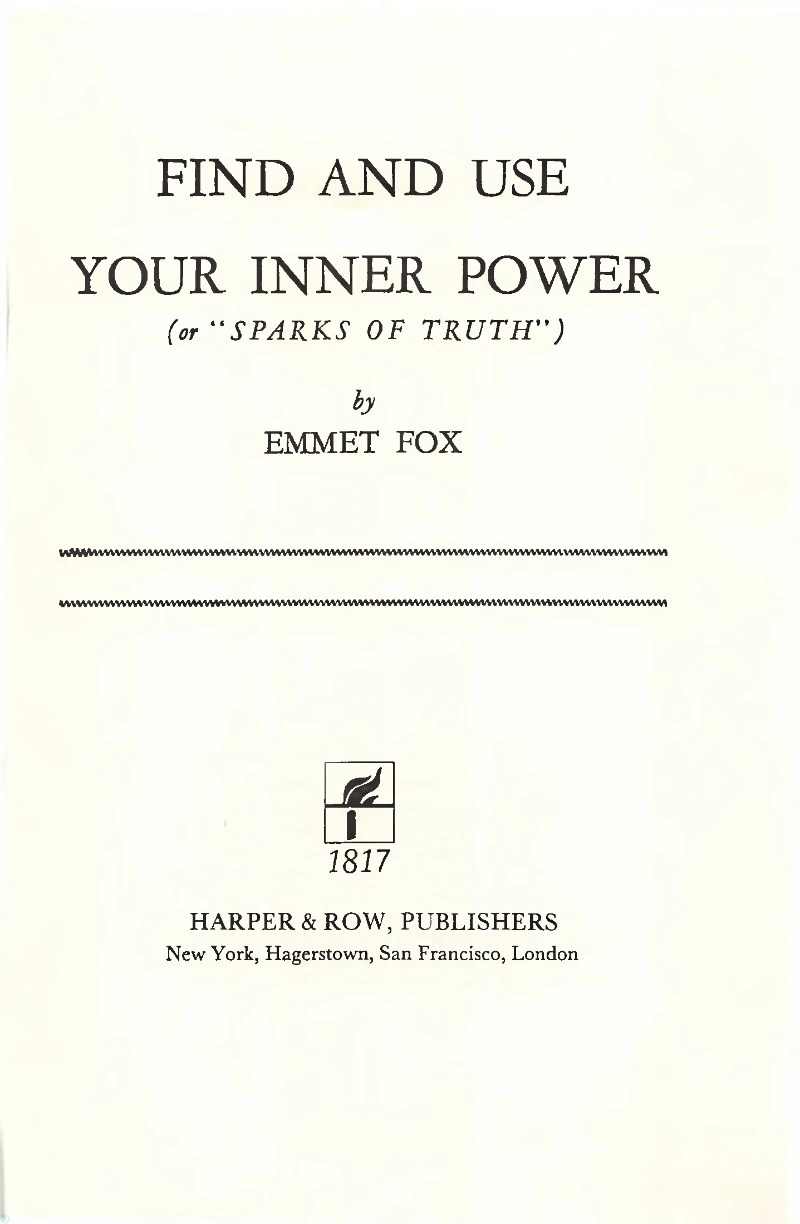 دانلود PDF کتاب YOUR INNER POWER