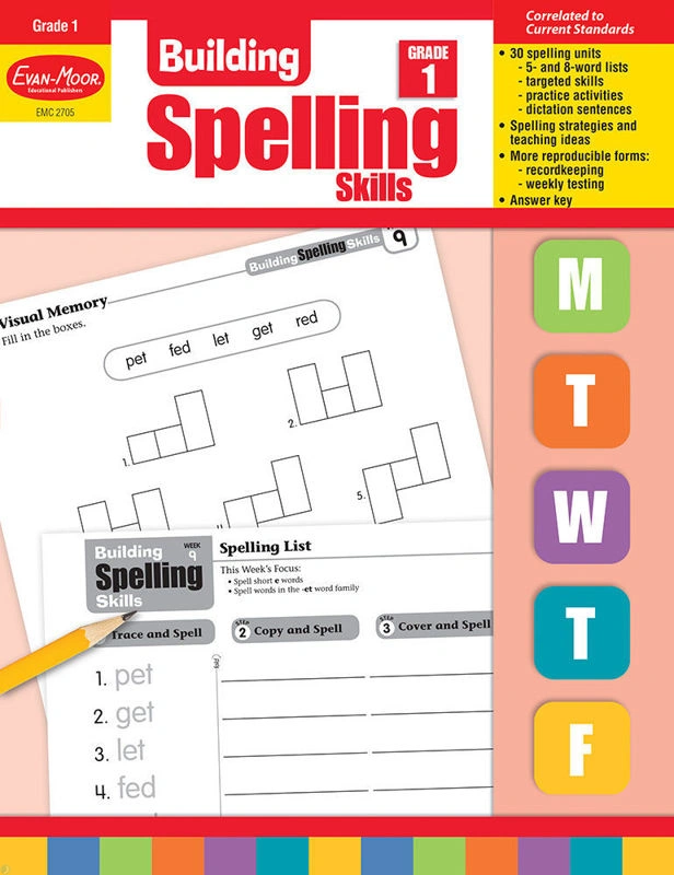 دانلود PDF کتاب Building Spelling Skills Level 1