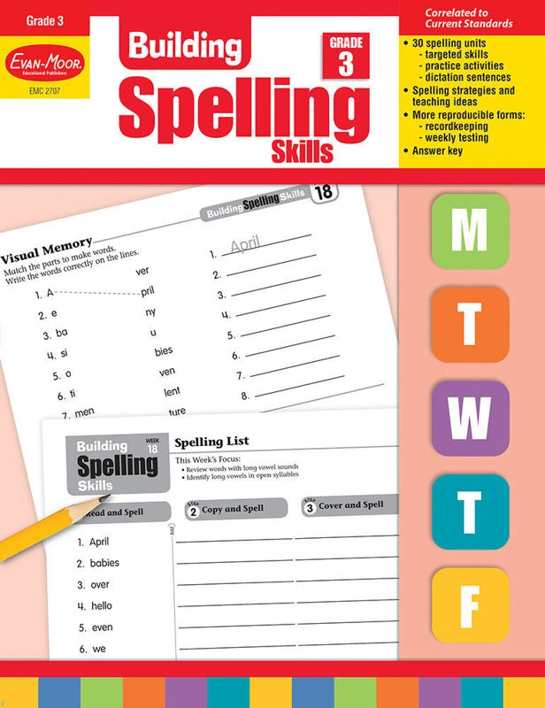 دانلود PDF کتاب Building Spelling Skills Level 3