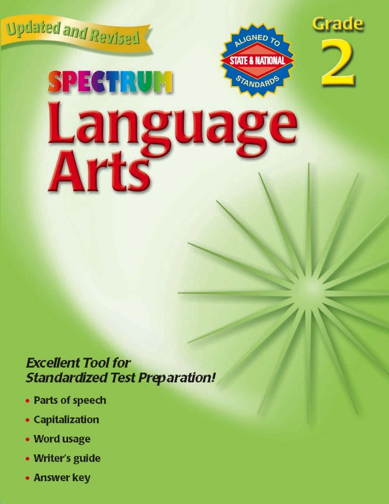 کتاب Spectrum Language Arts 2