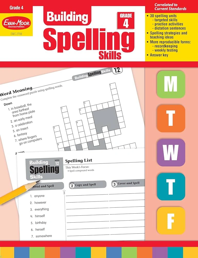 کتاب Building Spelling Skills Level 4