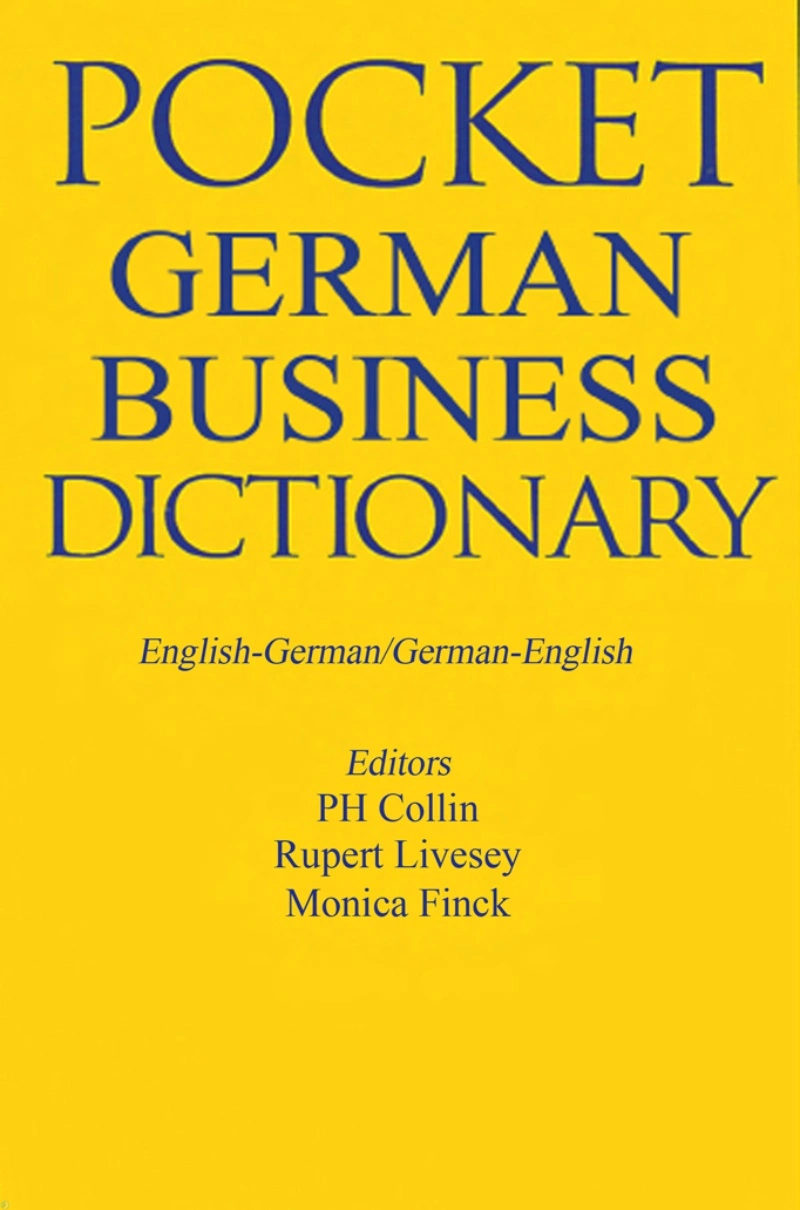 دانلود PDF کتاب Pocket German Business Dictionary Book