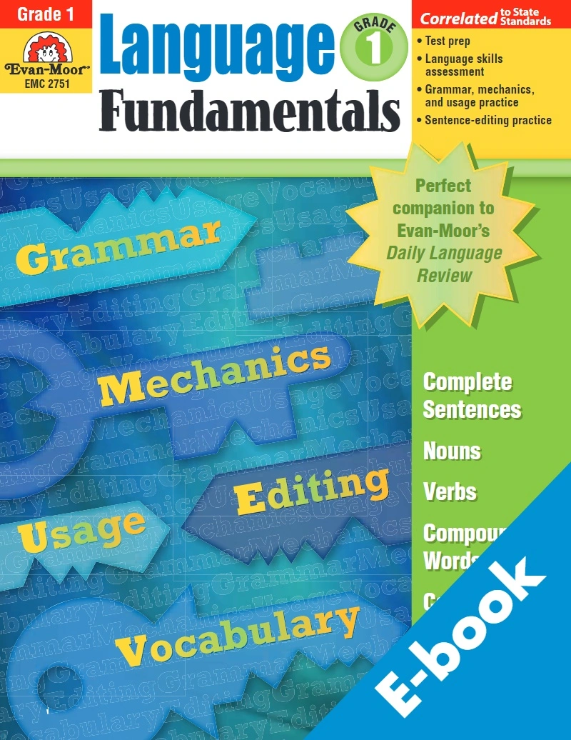 دانلود کتاب Language Fundamentals Grade 1 (نسخه PDF)