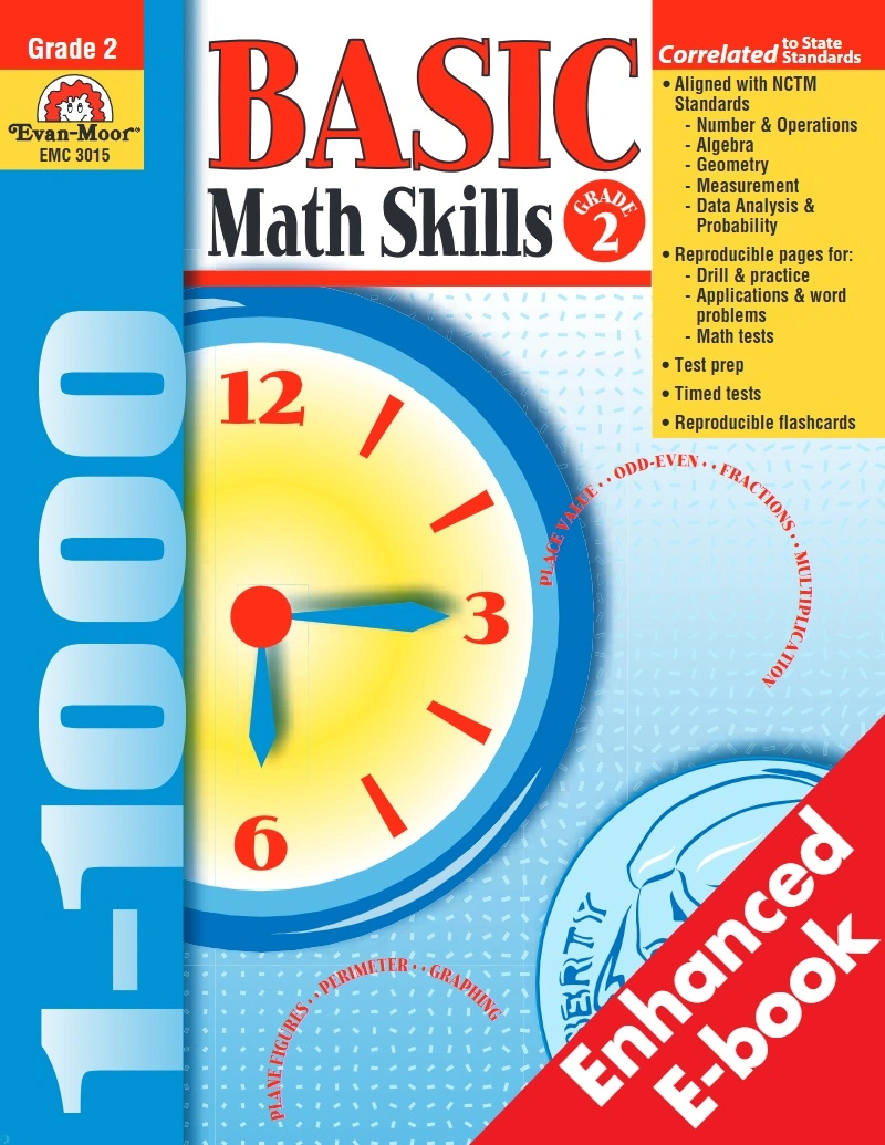 دانلود کتاب Basic Math Skills Grade 2 (نسخه PDF)