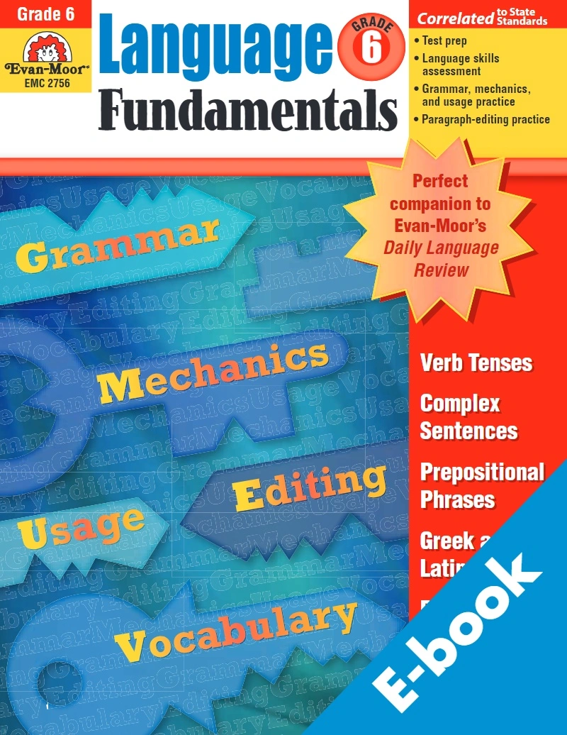 دانلود PDF کتاب Language Fundamentals Grade 6