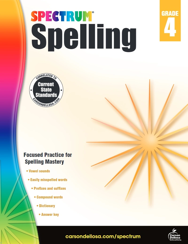 کتاب Spectrum Spelling 4