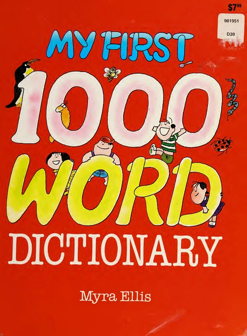 دانلود PDF کتاب My First 1,000 Words Dictionary Book