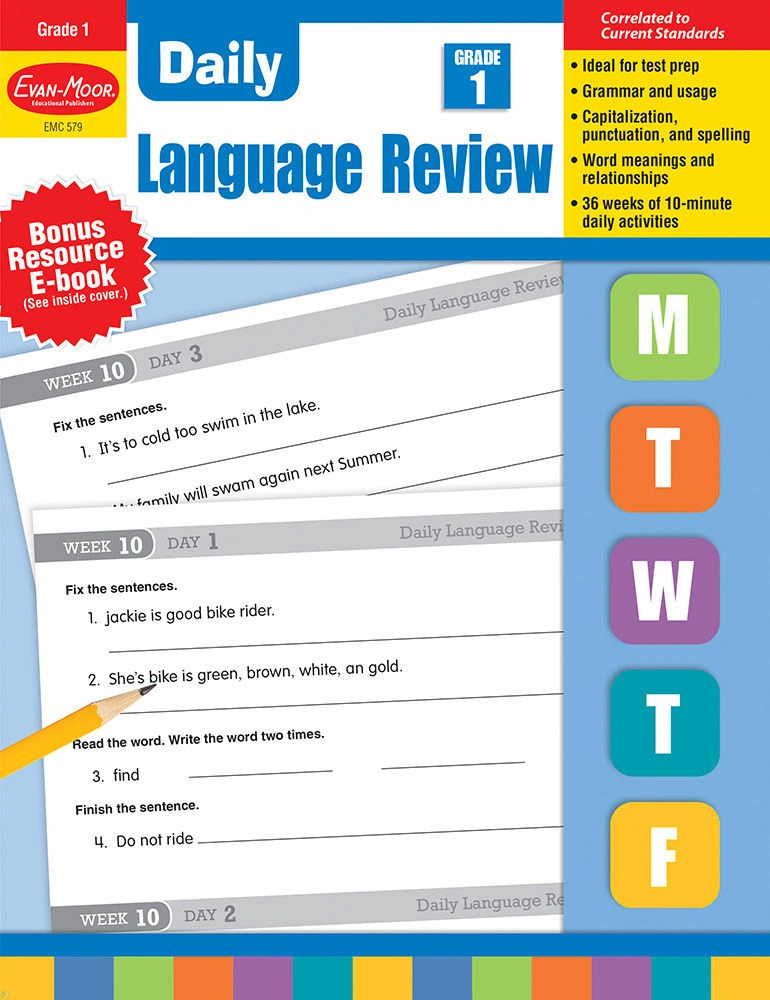 دانلود PDF کتاب Daily Language Review Level 1