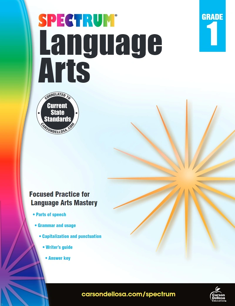 دانلود PDF کتاب Spectrum Language Arts 1