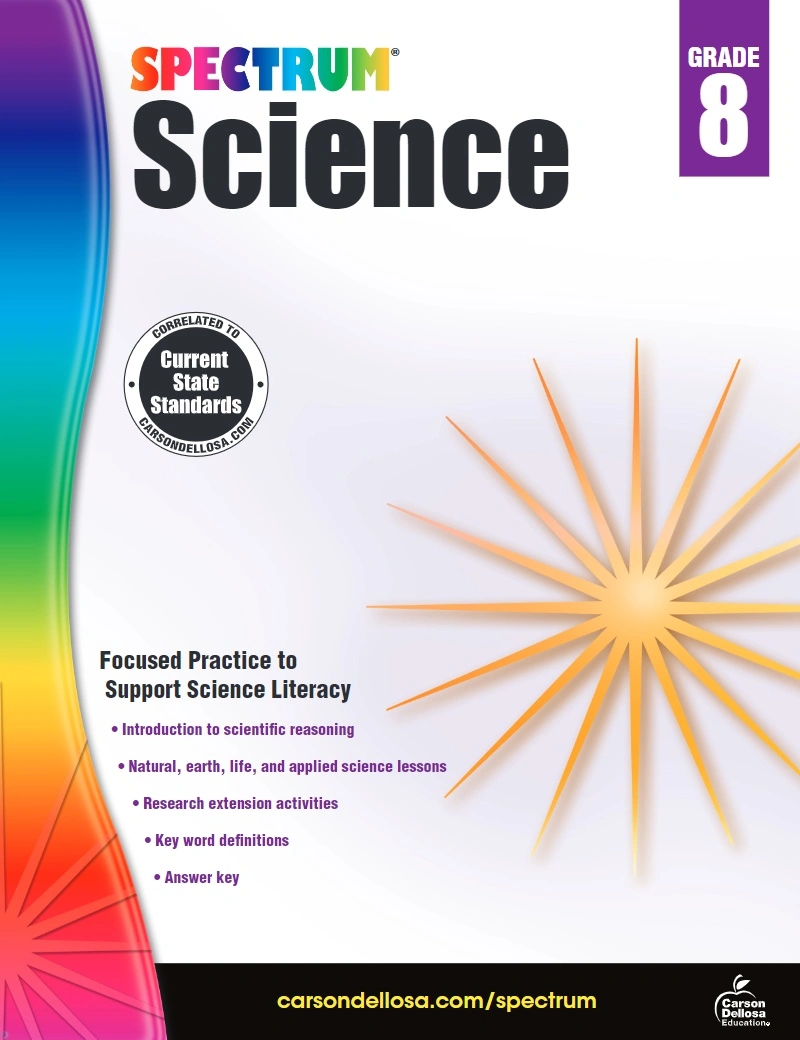 دانلود PDF کتاب Spectrum Science 8