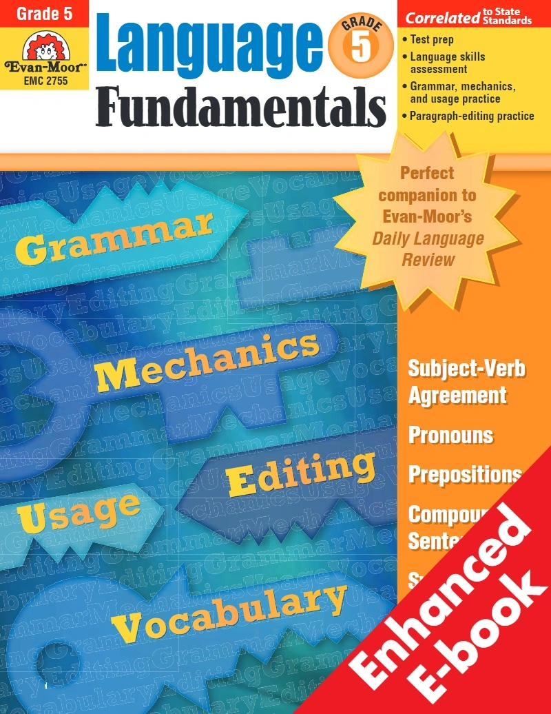 دانلود PDF کتاب Language Fundamentals Grade 5