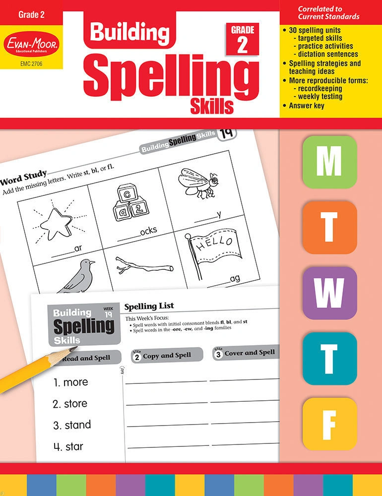 دانلود PDF کتاب Building Spelling Skills Level 2