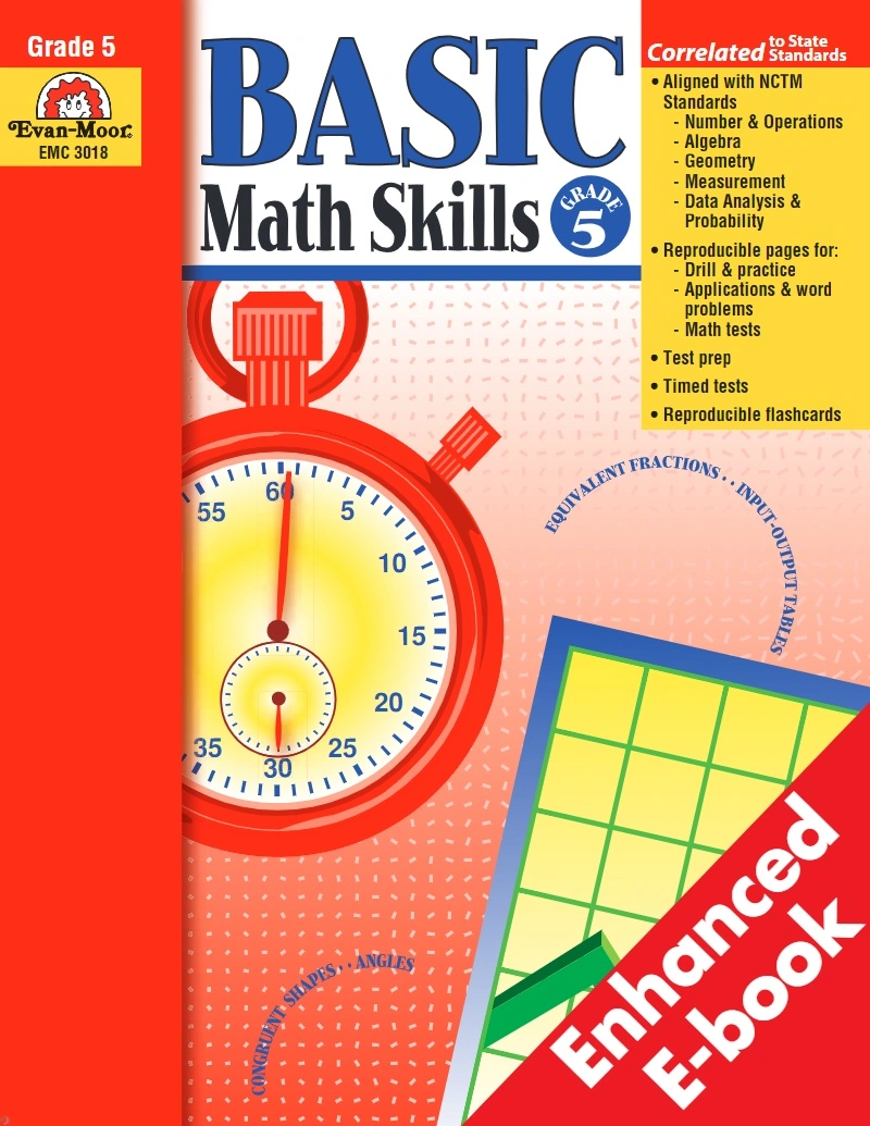 کتاب Basic Math Skills Grade 5