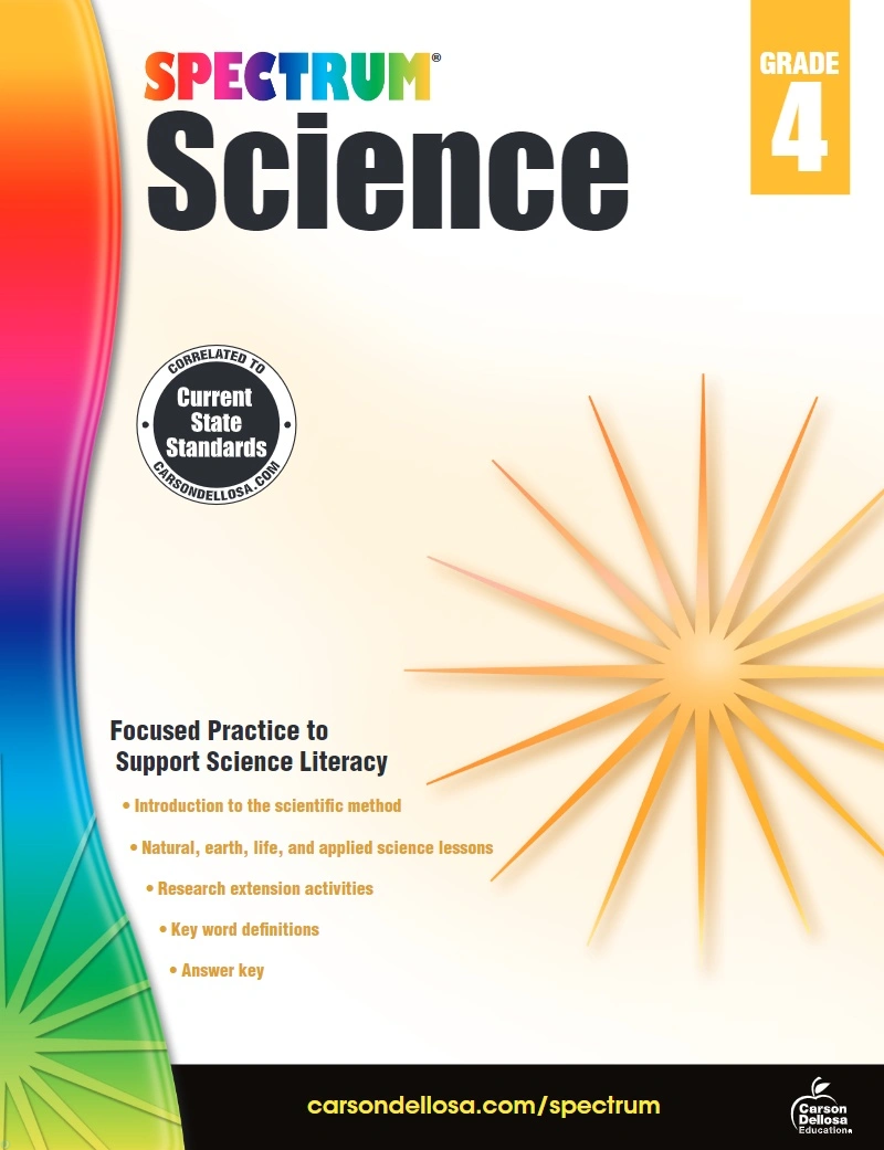 دانلود PDF کتاب Spectrum Science 4