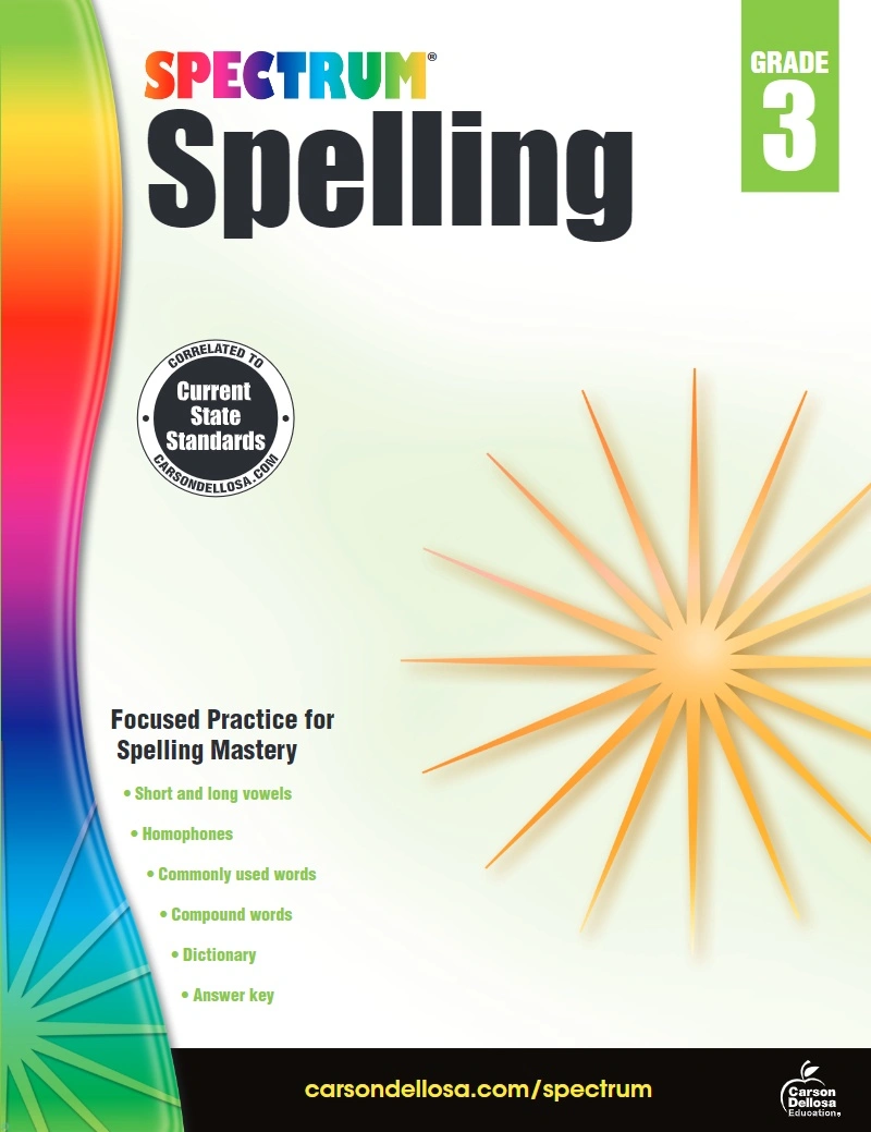 دانلود PDF کتاب Spectrum Spelling 3