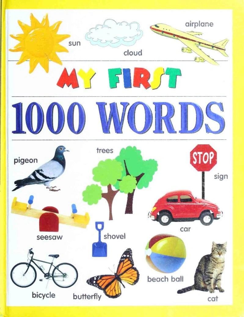 دانلود کتاب My First 1,000 Words Book (نسخه PDF)