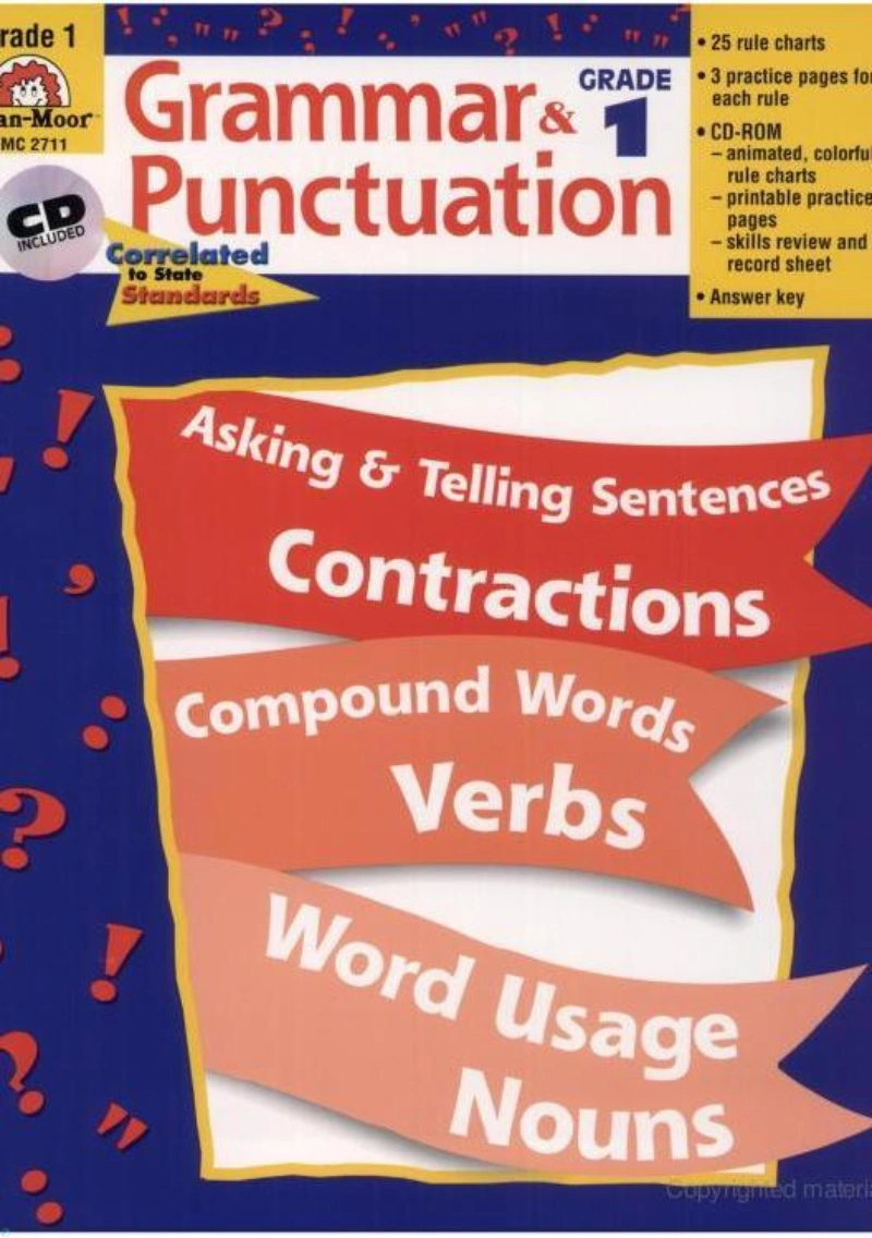 کتاب Grammar and Punctuation 1