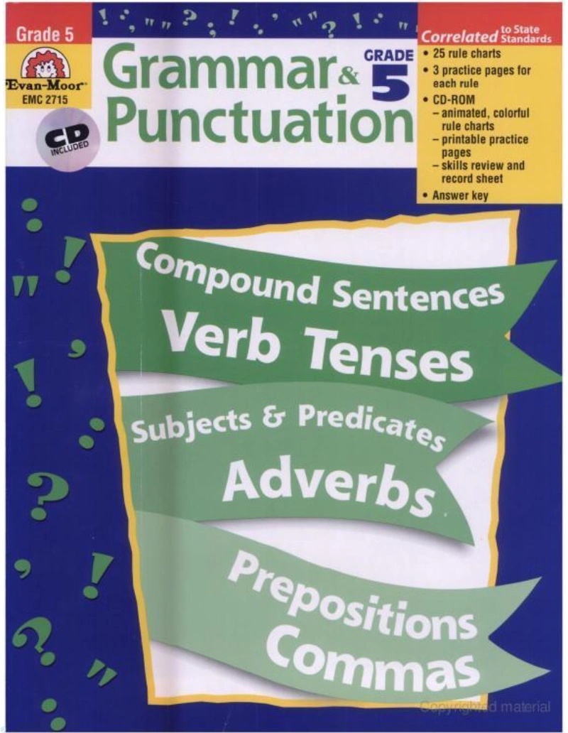 دانلود PDF کتاب Grammar and Punctuation 5