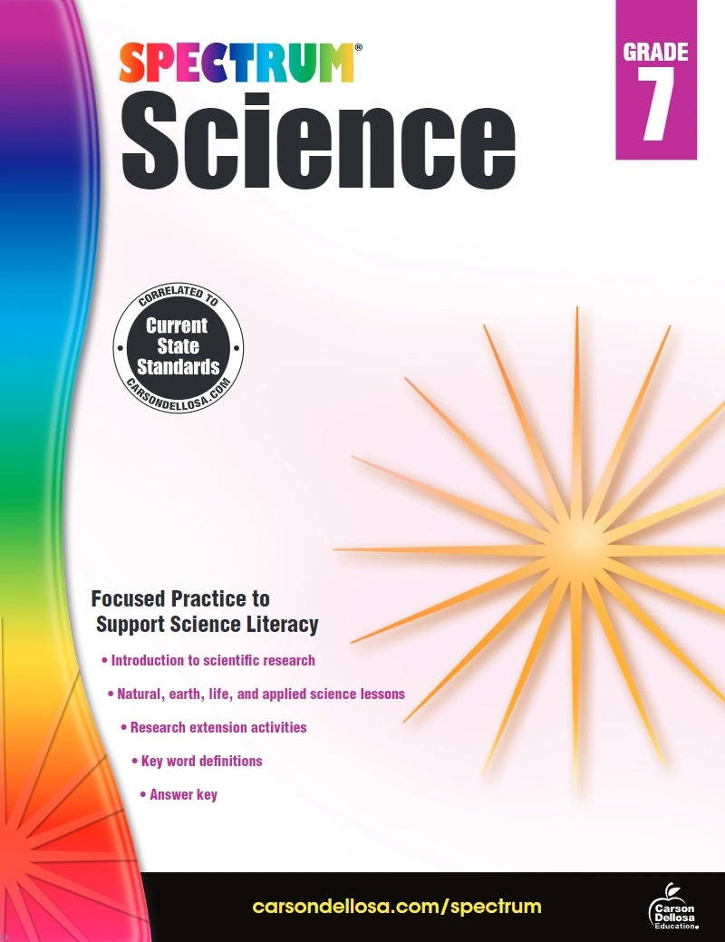 دانلود PDF کتاب Spectrum Science 7