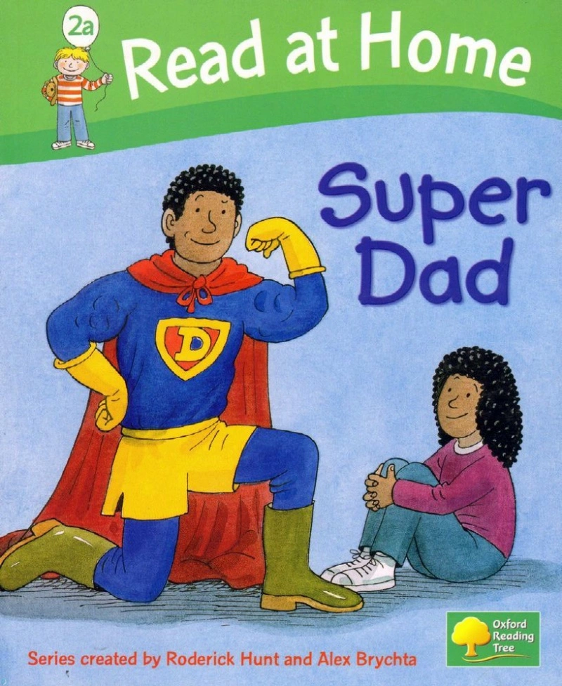 دانلود کتاب Read At Home Super dad (نسخه PDF)