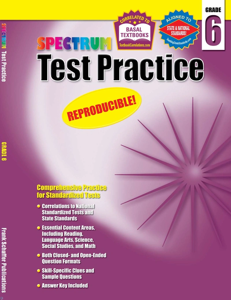 دانلود کتاب Spectrum Test Practice 6 (نسخه PDF)