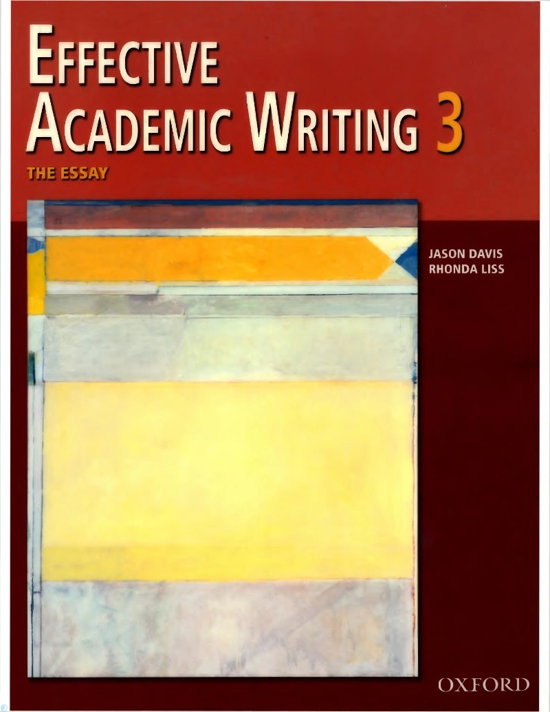 دانلود کتاب Effective Academic Writing 3 (نسخه PDF)