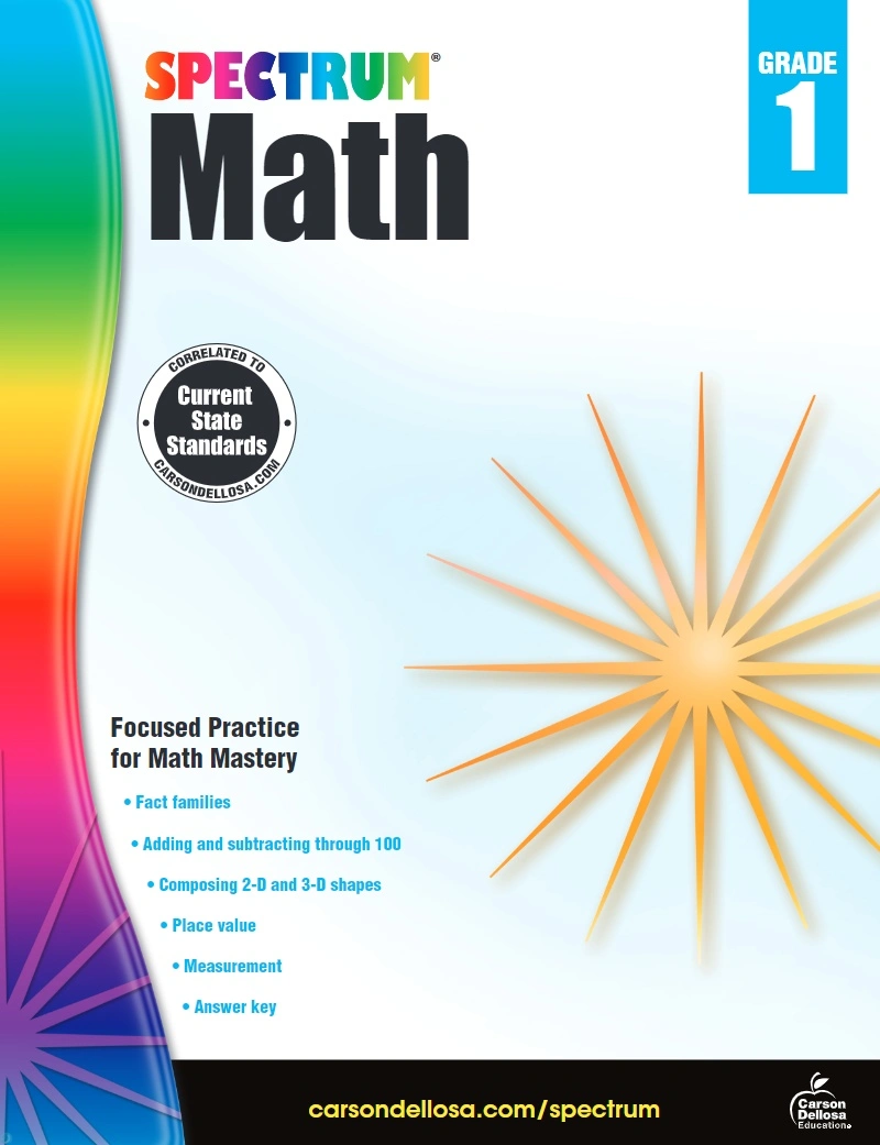 دانلود کتاب Spectrum Math 1 (نسخه PDF)