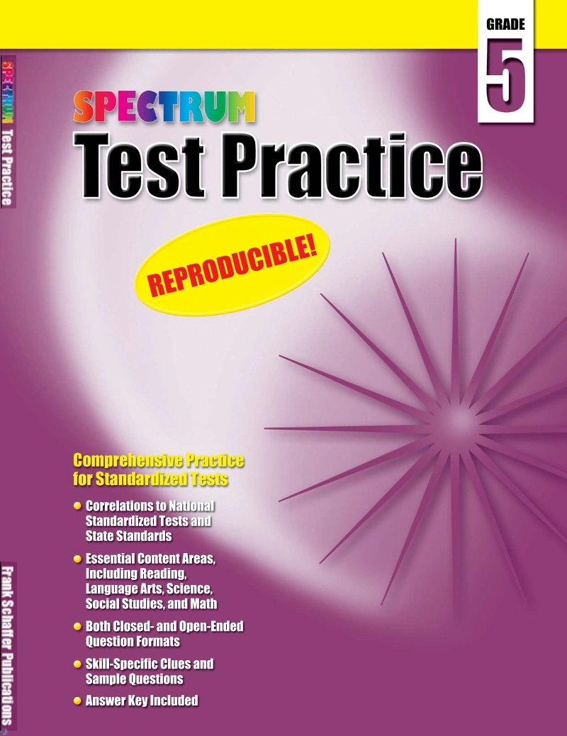 دانلود کتاب Spectrum Test Practice 5 (نسخه PDF)