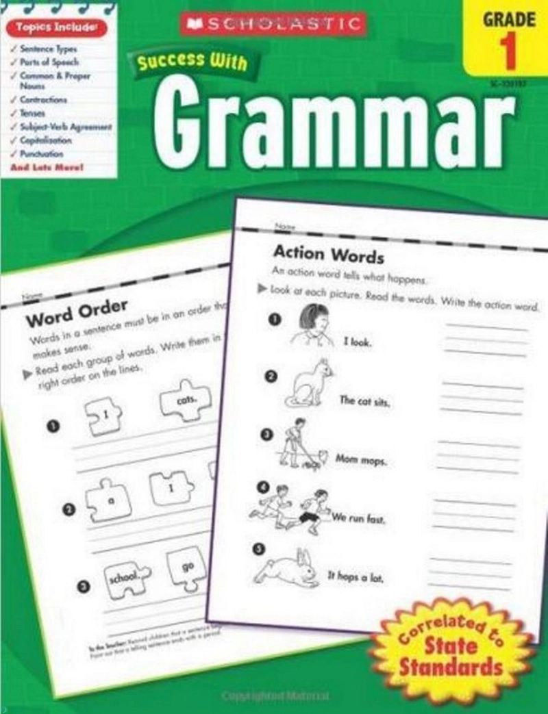 دانلود کتاب Success Grammer Grade 1 (نسخه PDF)