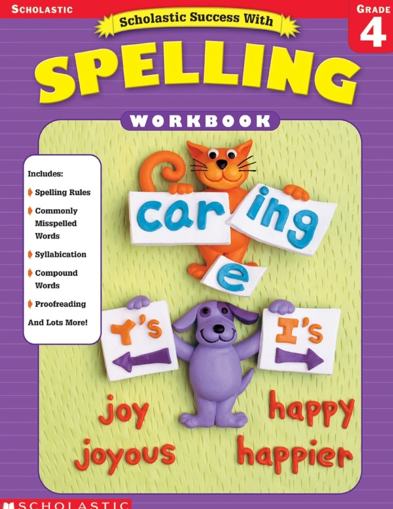 دانلود کتاب Success Spelling Workbook 4 (نسخه PDF)