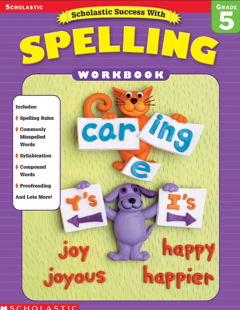 دانلود کتاب Success Spelling Workbook 5 (نسخه PDF)