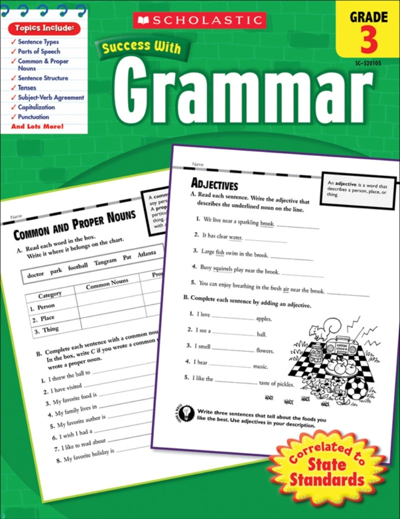 دانلود کتاب Success Grammer Grade 3 (نسخه PDF)