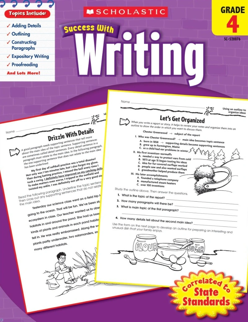 دانلود کتاب Success Writing Grade 4 (نسخه PDF)