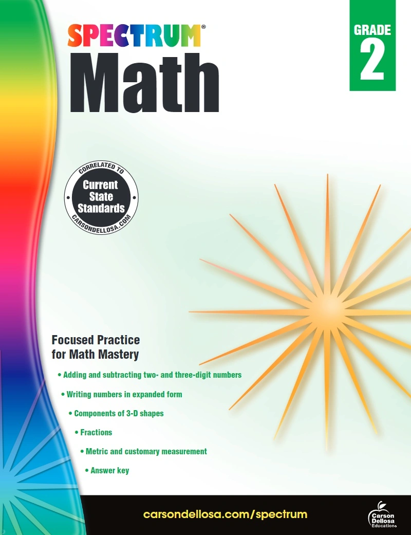 دانلود کتاب Spectrum Math 2 (نسخه PDF)