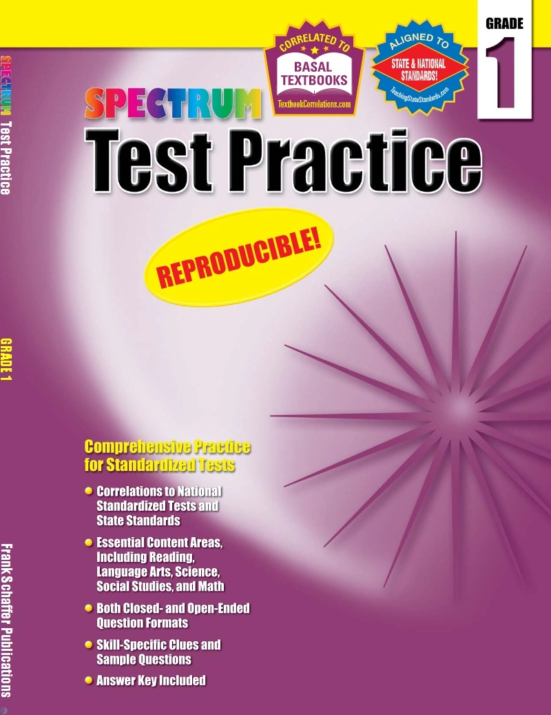 دانلود کتاب Spectrum Test Practice 1 (نسخه PDF)