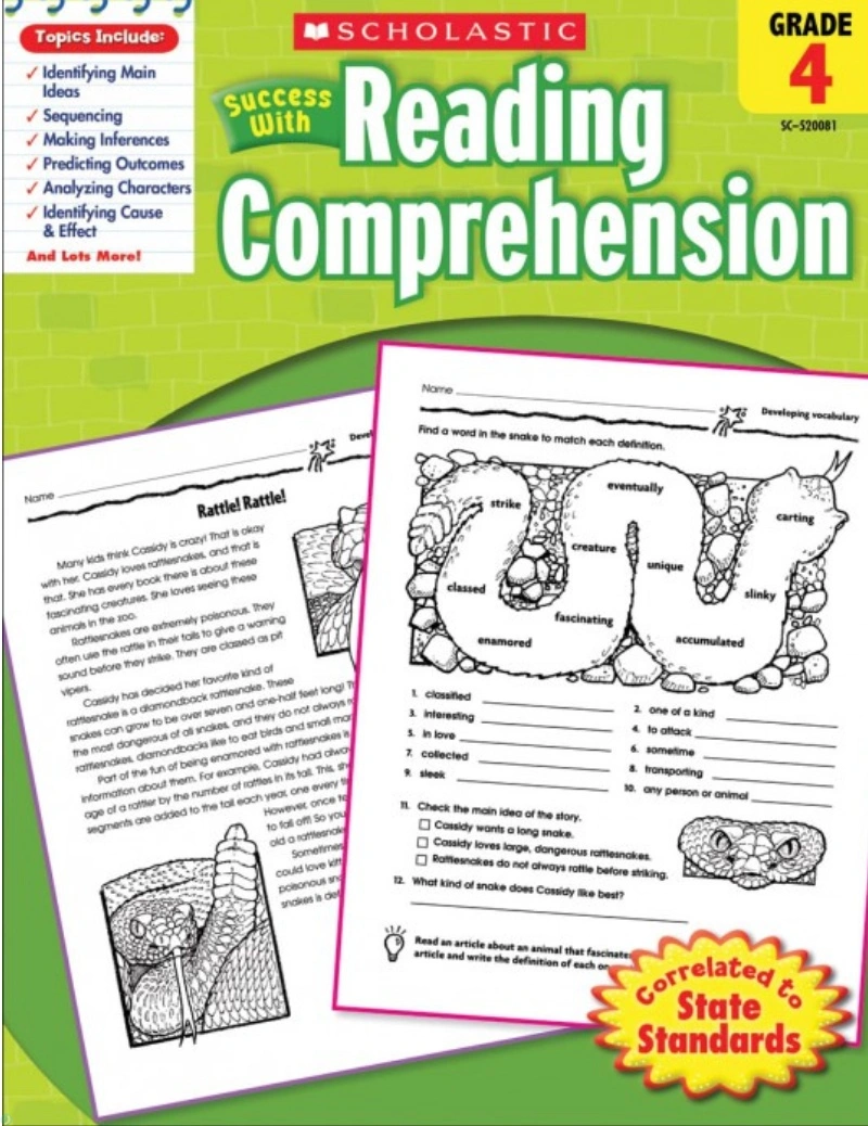 دانلود کتاب Success Reading Grade 4 (نسخه PDF)